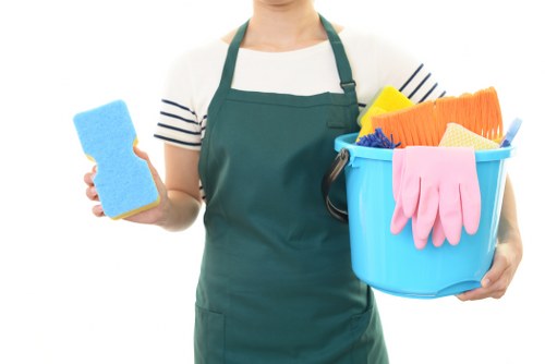 Customer service representative handling a carpet cleaning complaint form