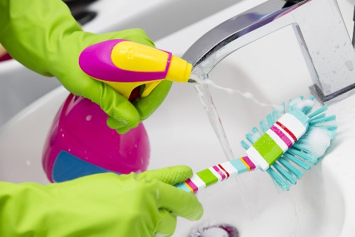 Professional curtain cleaning in a Longford home