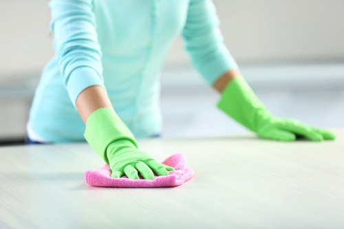 Deep upholstery cleaning for a fabric sofa in Longford